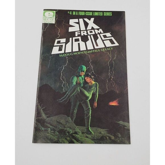 Epic Comics Six From Sirius Comic Book Lot #1-4 Limited Series - Picture 8 of 9